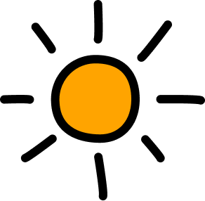 Sun illustration